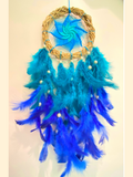 Peacock Magic Wreath Dream Catcher