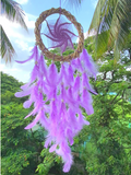 Purple Magic Wreath Dream Catcher