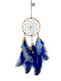 Blue and Brass Car Hanging