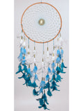 Wooden Pearls with Buddha Dream Catcher