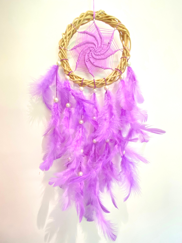 Purple Magic Wreath Dream Catcher