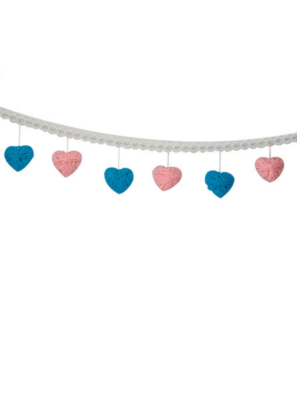 Heart Bunting for Kids Cot