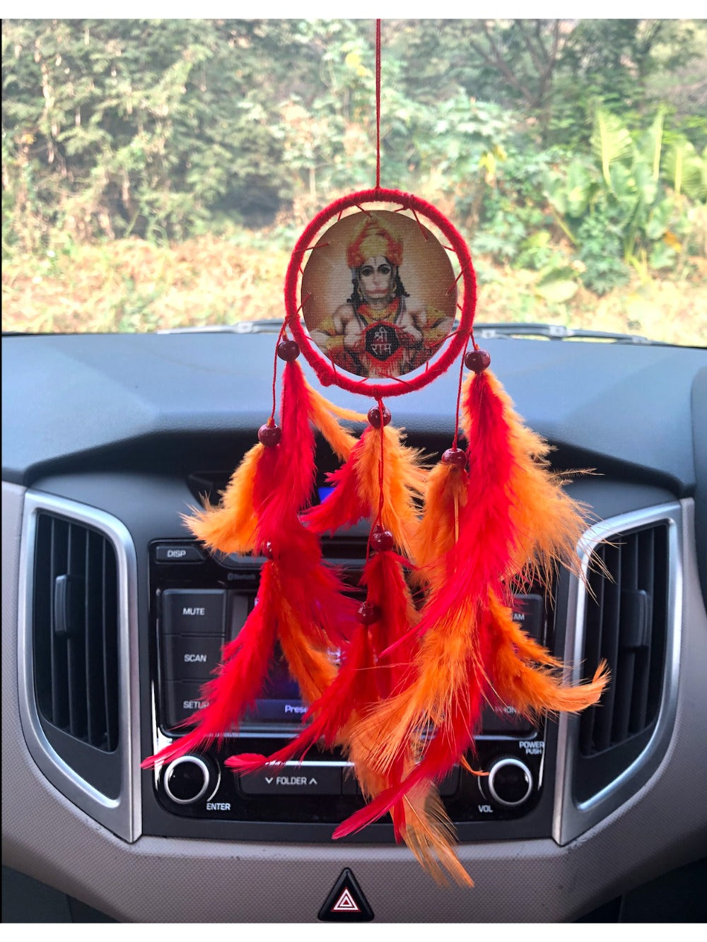Hanuman Jai Shree Ram Car Hanging