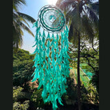 Jade Healing Tree Large Dream Catcher