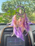 Unicorn Peach & Purple Car Hanging