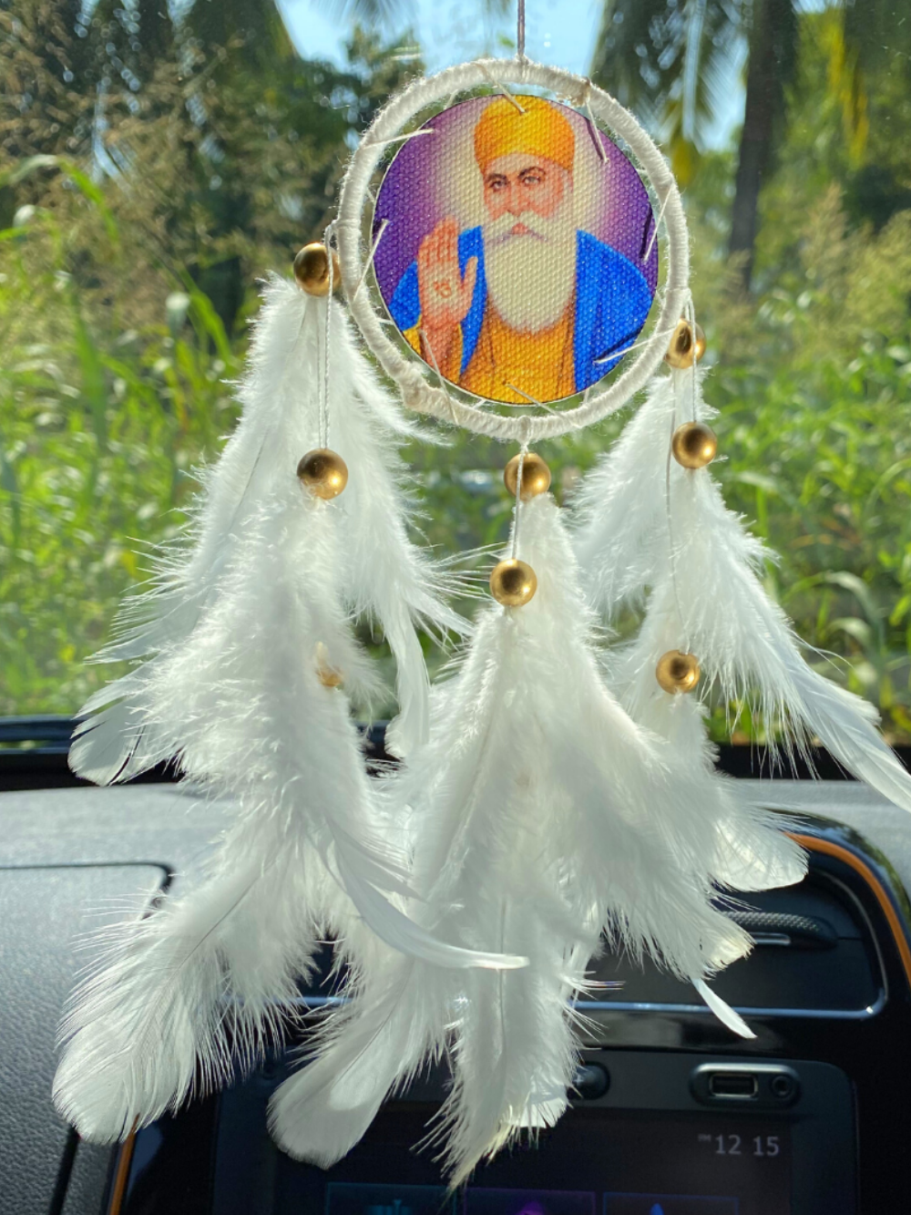 Guru Nanak Car Hanging