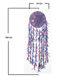 Pink Butterfly  Large Dream Catcher
